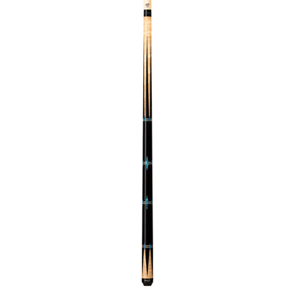 Pure X Natural Birdseye & Black With Blue Recon Wrapless Cue