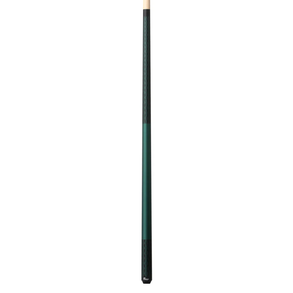 Rage Matte Peacock Green Wrapless Cue