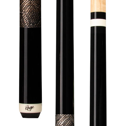 Rage Sleek & Sexy Cue With Faux Snake Skin Wrap