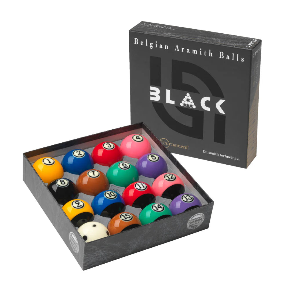 Super Aramith Tournament Black Ball Set