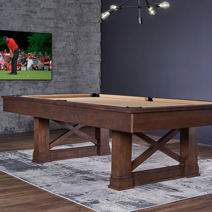 Farmhouse 8' Pool Table (Cappuccino)