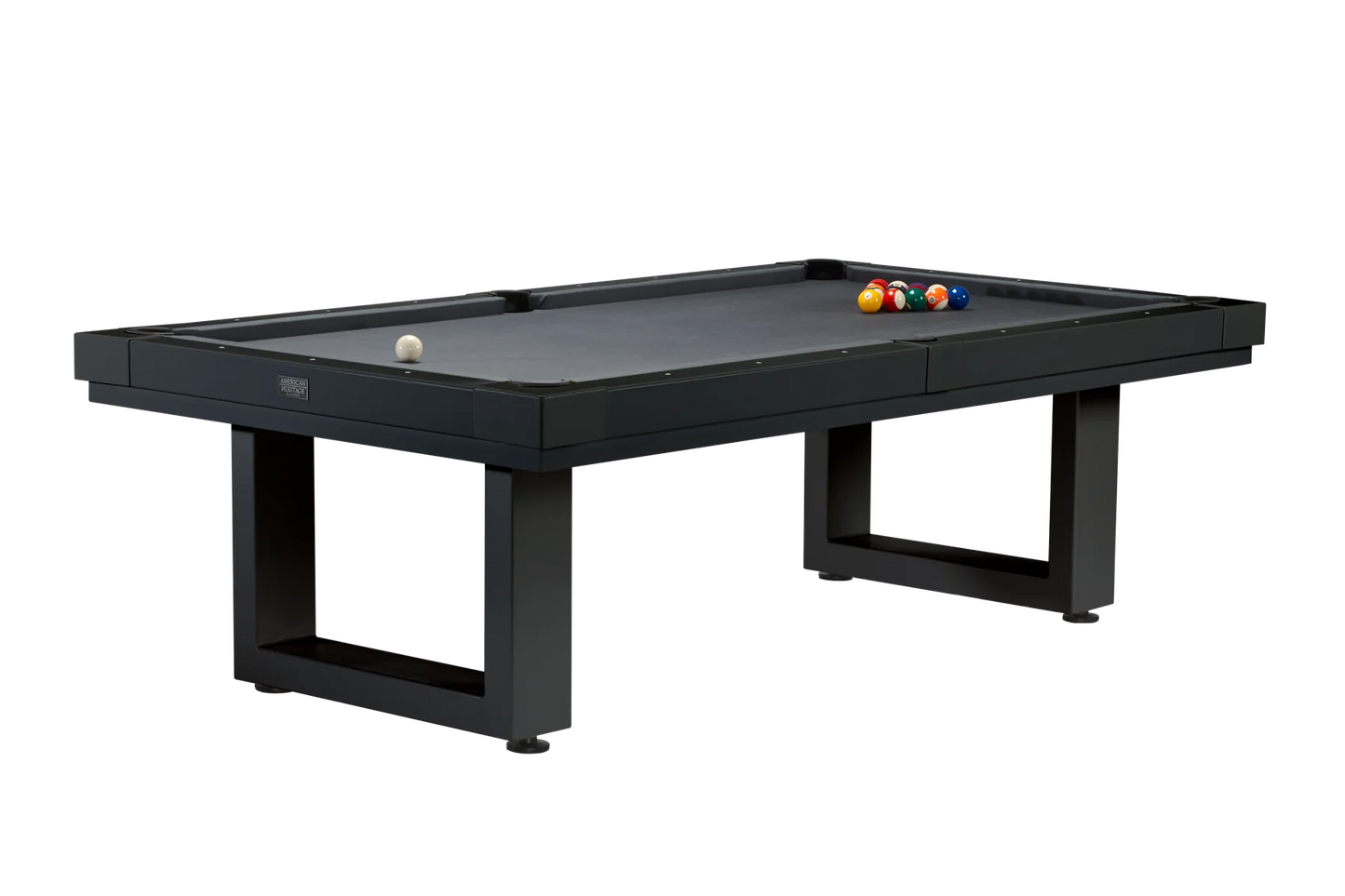 Lanai 8' Outdoor Pool Table (Obsidian Black)