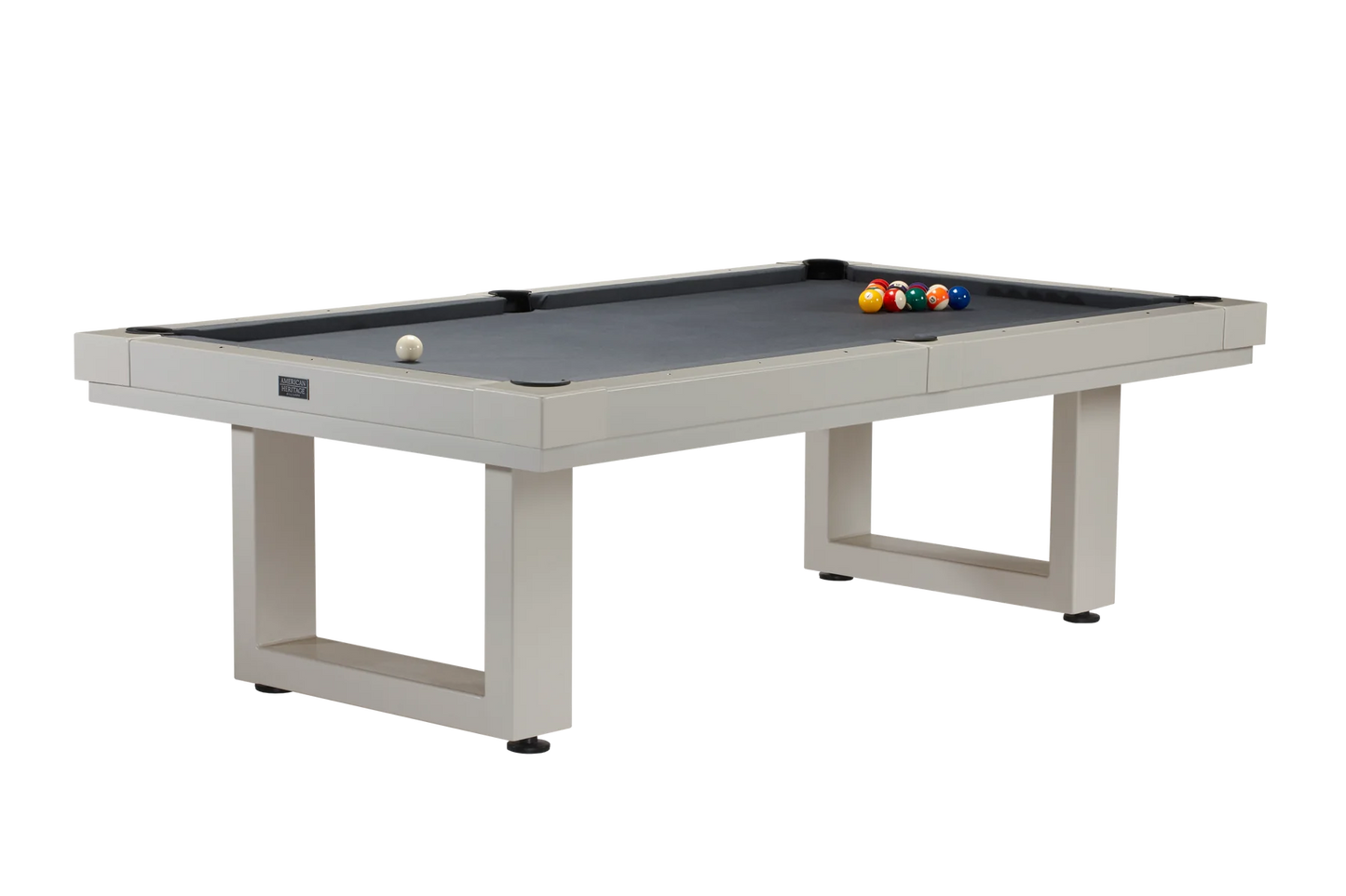 Lanai 8' Outdoor Pool Table (Oyster Grey)