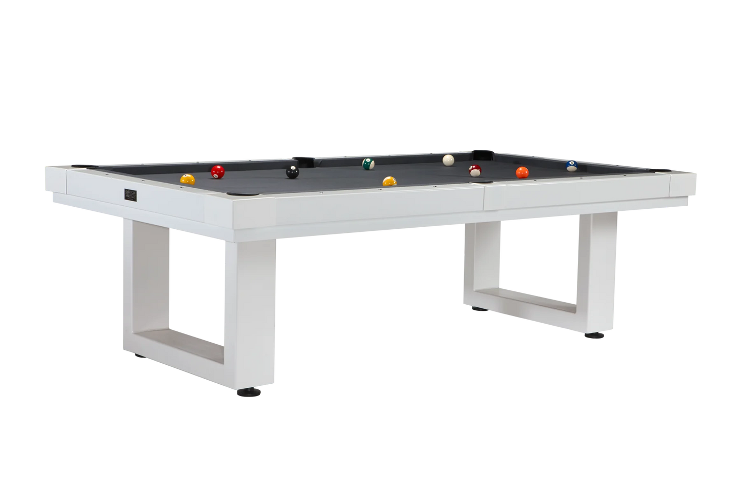 Lanai 8' Outdoor Pool Table (Pearl White)