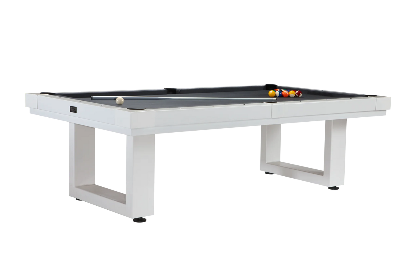 Lanai 8' Outdoor Pool Table (Pearl White)