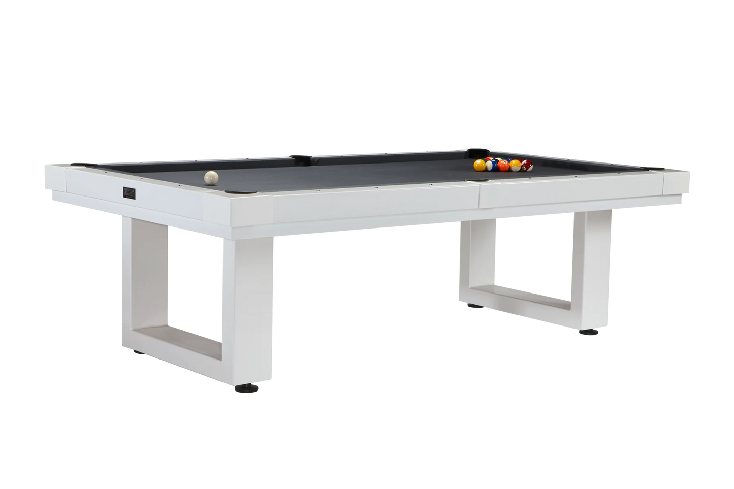 Lanai 8' Outdoor Pool Table (Pearl White)