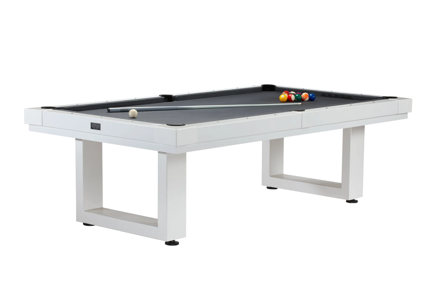 Lanai 8' Outdoor Pool Table (Pearl White)