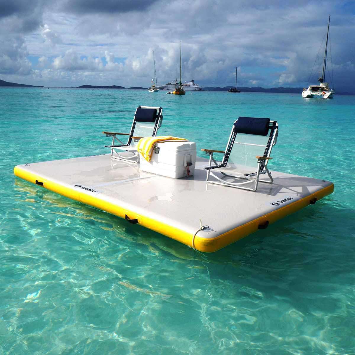 CLASSIC SOLSTICE INFLATABLE DOCK - 6' X 5'