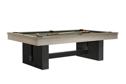 Vancouver 8' Pool Table (Natural Ash & Black Ash)